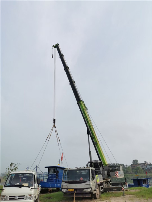 徐闻县桥梁建设吊装案例